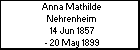 Anna Mathilde Nehrenheim