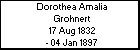 Dorothea Amalia Grohnert