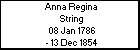 Anna Regina  String