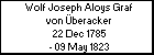 Wolf Joseph Aloys Graf von beracker