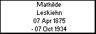 Mathilde Leskiehn