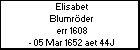 Elisabet Blumrder