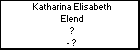 Katharina Elisabeth Elend