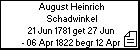 August Heinrich Schadwinkel
